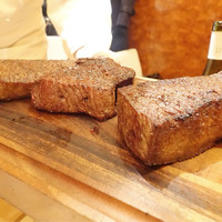 ウェスタ - ステーキ焼き上がり