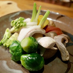 焼肉旬やさい ファンボギ - 旬野菜の焼き