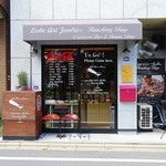 ラテアート ジャンキーズ ロースティングショップ - お店の外見！！(^O^)／