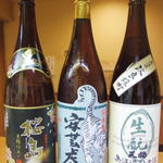 Tonkatsu Nijou - 純米酒を中心にご用意しております。