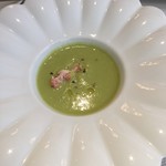 アスパラガスのポタージュ