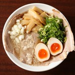 麺のまたざ - 得製背脂煮干そば