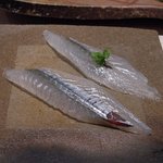 すし匠 - さよりお造り（産地忘れた）