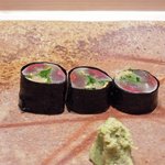すし匠 - いわしののり巻き（産地忘れた）