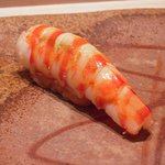 すし匠 - くるまえび握り（産地忘れた）