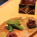 角平 - 　酒肴3種盛