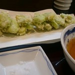 Shiraishi - 空豆の天ぷら