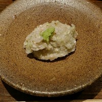 日本橋 蕎ノ字 - 超粗挽きの蕎麦がき