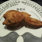 傳 - (2017年4月　訪問)この日の傳タッキーは高菜漬けでした。