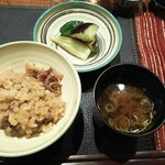 傳 - (2017年4月　訪問)お食事風景。