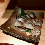 紀州麺処 誉 - 炙りしめ鯖 410円