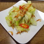 度小月担仔麺 - 櫻花蝦高麗菜