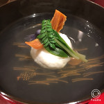 銀座 しのはら - お椀：帆立