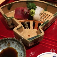 銀座 しのはら - お造り：鮪・烏賊