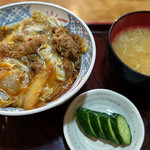 花園 - すき焼き丼 全景