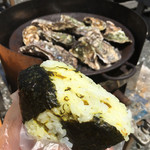 米米亭 - カキといっしょに食べました
