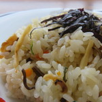 KISS CAFE - 山菜ピラフ(アップ)