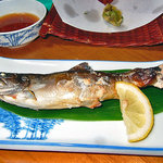 Kouyoukan - 夕食（岩魚の塩焼）