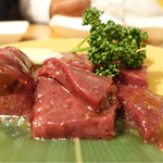 炭焼 金竜山 - 2017/4_レバー塩