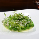 TACUBO - グリーンピースと蛤のリゾット