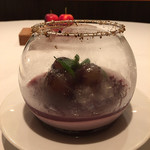 カーサ・デル・チーボ - 巨峰のムースと巨峰ゼリーの2層