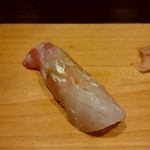 鮨 和さび - マダイ（淡路）2日熟成