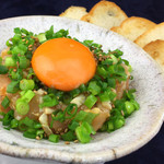 Sumibi Ya Kushibo - 鶏ささみユッケ