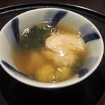 馳走なかむら - 湯葉蒸し 筍 里芋 銀杏