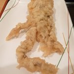 讃岐うどん 條辺 - 2011/1　げそ天120円