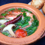 Sumibi Ya Kushibo - 海老のアヒージョ