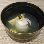 ややダイニング - 春大根の浅利射込み風呂吹き　2017.4