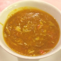 赤坂 四川飯店 - カニの卵入り フカヒレ煮込み