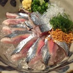 光悦 - 秋刀魚の刺身