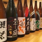 Imadaya - 季節ごと、また品質管理を徹底した日本酒を揃えております。