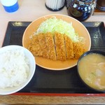 かつや - ロースカツ定食