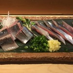 光悦 - 秋刀魚の刺身