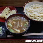 純手打ちうどん 利休  - つけ麺カレーうどん