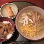 集合郎 はなれ - 塩コーンラーメンセット