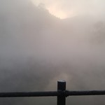 亀の井別荘 - 霧の金鱗湖を散策