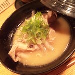 Izakaya Maechan - お通しの豚汁