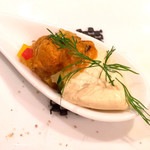 創作イタリアン Gemelli - 前菜より ウニのパンナコッタ