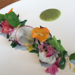 タコと初夏の彩り野菜で華やか