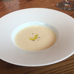 munakata cuisine ishida - 新玉ねぎのスープ