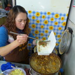 國華街肉燥飯 - おなじみ魯肉飯。飛ぶように便當が売れて行きます。