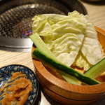 Kyouyakunikuyoshida - キャベツと胡瓜のスティックサラダ