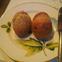 モナリザ 丸の内店 - パン（海藻のパン、ライ麦パン）
