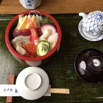 勝寿司 - 生チラシ  800円 茶碗蒸しが間に合わない