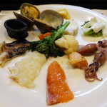 山猫軒 - 魚介類盛り合わせ