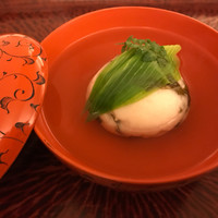 日本料理 晴山 - 椀 若芽真薯