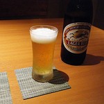 Teppan Dainingu Oribe - まずゎビール（有料でした。）